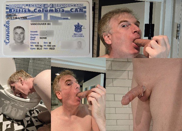 Exposed faggot collage with ID.