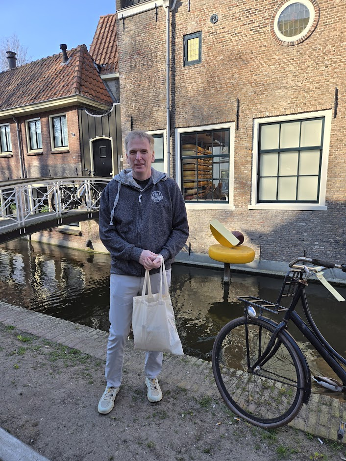 Married Fag Gets Exposed 8 Justin Smith on vacation in Gouda, Netherlands.